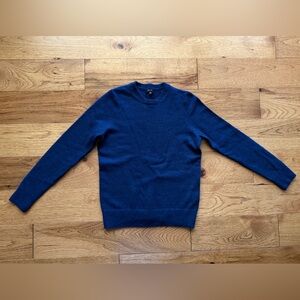 Quince Women’s Mongolian Cashmere Size XS Crewneck Sweater Navy